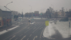 Křižovatka ulic Komenského a Velké Novosady