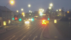 Křižovatka ulic Komenského a Velké Novosady