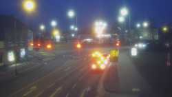 Křižovatka ulic Komenského a Velké Novosady