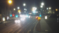 Křižovatka ulic Komenského a Velké Novosady