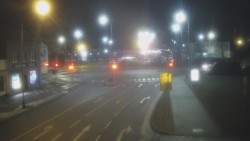 Křižovatka ulic Komenského a Velké Novosady