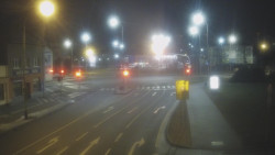 Křižovatka ulic Komenského a Velké Novosady