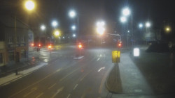 Křižovatka ulic Komenského a Velké Novosady