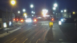 Křižovatka ulic Komenského a Velké Novosady