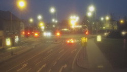 Křižovatka ulic Komenského a Velké Novosady