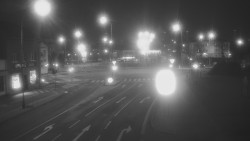 Křižovatka ulic Komenského a Velké Novosady