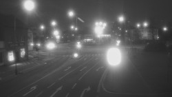 Křižovatka ulic Komenského a Velké Novosady