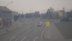 Křižovatka ulic Komenského a Velké Novosady