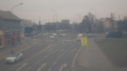 Křižovatka ulic Komenského a Velké Novosady