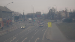 Křižovatka ulic Komenského a Velké Novosady