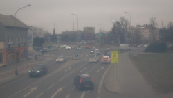 Křižovatka ulic Komenského a Velké Novosady