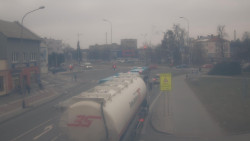 Křižovatka ulic Komenského a Velké Novosady