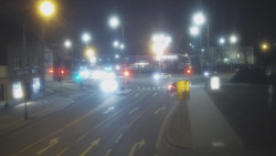 Křižovatka ulic Komenského a Velké Novosady