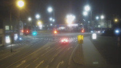 Křižovatka ulic Komenského a Velké Novosady