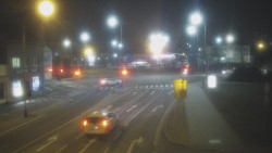 Křižovatka ulic Komenského a Velké Novosady