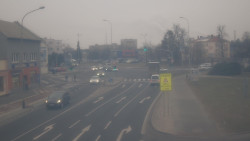 Křižovatka ulic Komenského a Velké Novosady