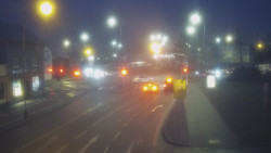 Křižovatka ulic Komenského a Velké Novosady