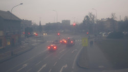 Křižovatka ulic Komenského a Velké Novosady