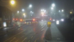 Křižovatka ulic Komenského a Velké Novosady