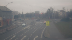 Křižovatka ulic Komenského a Velké Novosady