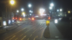 Křižovatka ulic Komenského a Velké Novosady