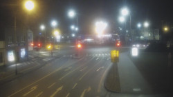 Křižovatka ulic Komenského a Velké Novosady