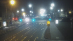 Křižovatka ulic Komenského a Velké Novosady