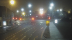 Křižovatka ulic Komenského a Velké Novosady