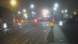 Křižovatka ulic Komenského a Velké Novosady