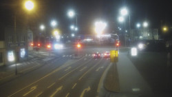 Křižovatka ulic Komenského a Velké Novosady