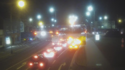 Křižovatka ulic Komenského a Velké Novosady