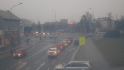 Křižovatka ulic Komenského a Velké Novosady