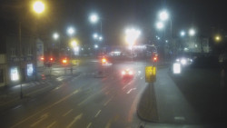 Křižovatka ulic Komenského a Velké Novosady