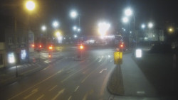 Křižovatka ulic Komenského a Velké Novosady