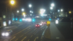 Křižovatka ulic Komenského a Velké Novosady