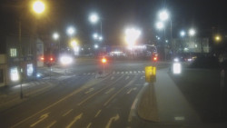 Křižovatka ulic Komenského a Velké Novosady