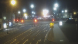 Křižovatka ulic Komenského a Velké Novosady