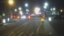 Křižovatka ulic Komenského a Velké Novosady