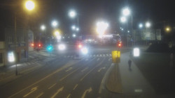 Křižovatka ulic Komenského a Velké Novosady