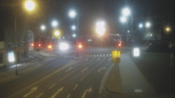 Křižovatka ulic Komenského a Velké Novosady