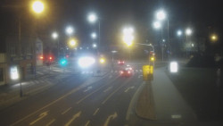 Křižovatka ulic Komenského a Velké Novosady