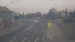 Křižovatka ulic Komenského a Velké Novosady