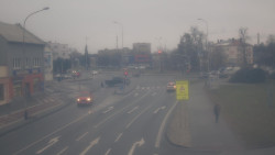 Křižovatka ulic Komenského a Velké Novosady