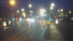 Křižovatka ulic Komenského a Velké Novosady