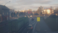 Křižovatka ulic Komenského a Velké Novosady