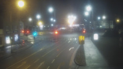 Křižovatka ulic Komenského a Velké Novosady