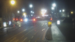 Křižovatka ulic Komenského a Velké Novosady