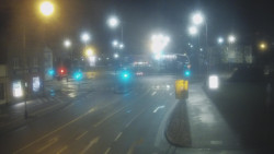 Křižovatka ulic Komenského a Velké Novosady