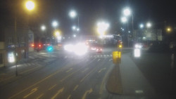 Křižovatka ulic Komenského a Velké Novosady