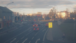 Křižovatka ulic Komenského a Velké Novosady